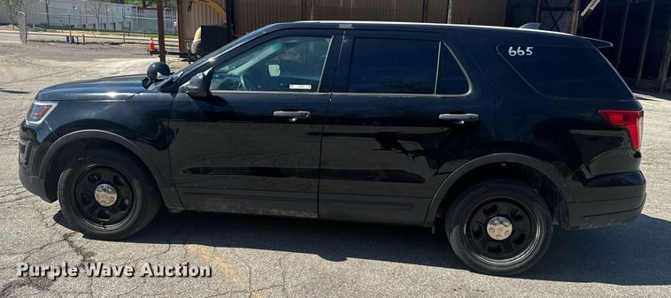 image for item EH6656 2018 Ford Explorer Police Interceptor SUV