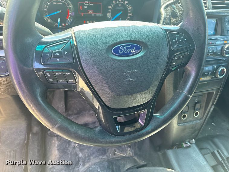 image for item EH6656 2018 Ford Explorer Police Interceptor SUV