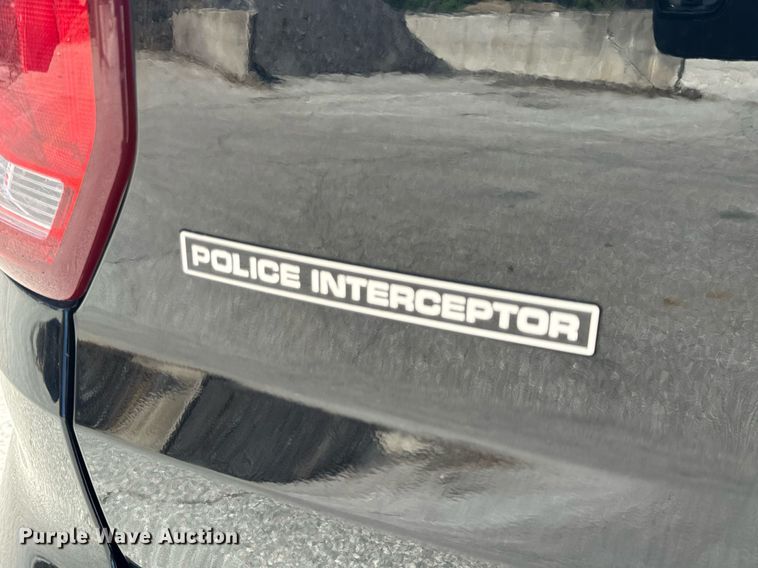 image for item EH6656 2018 Ford Explorer Police Interceptor SUV