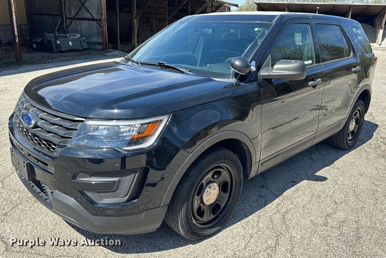 image for item EH6657 2018 Ford Explorer Police Interceptor SUV