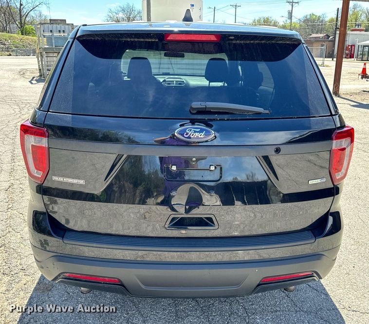 image for item EH6657 2018 Ford Explorer Police Interceptor SUV