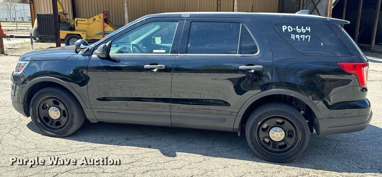 image for item EH6657 2018 Ford Explorer Police Interceptor SUV