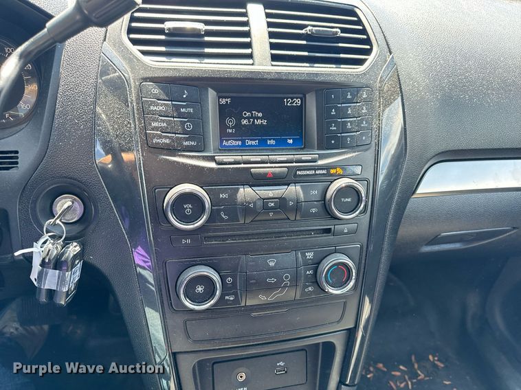 image for item EH6657 2018 Ford Explorer Police Interceptor SUV