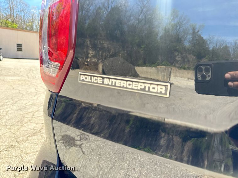 image for item EH6657 2018 Ford Explorer Police Interceptor SUV