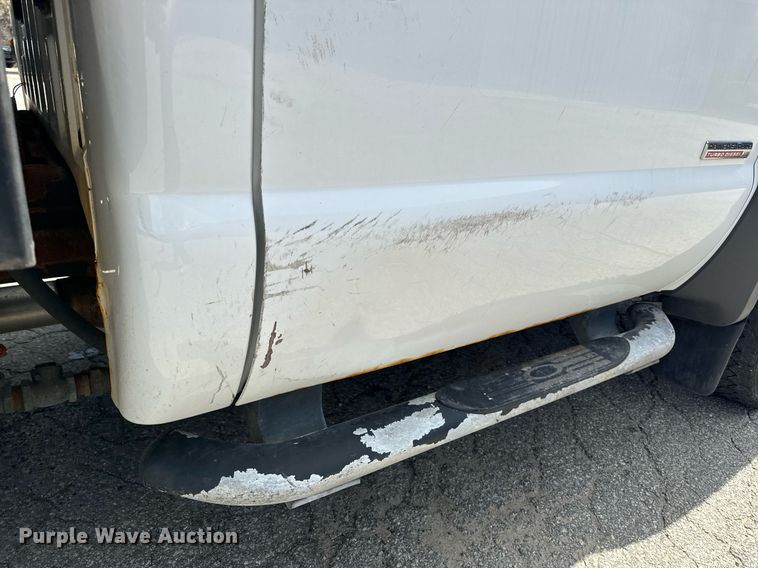 image for item EH6659 2005 Ford F550 Super Duty XL dump flatbed truck