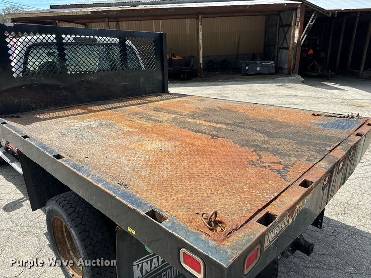 image for item EH6659 2005 Ford F550 Super Duty XL dump flatbed truck