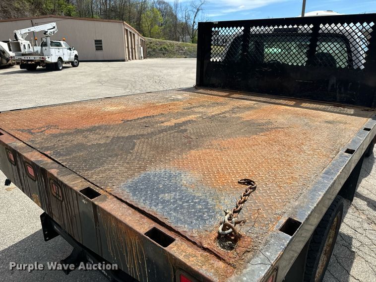 image for item EH6659 2005 Ford F550 Super Duty XL dump flatbed truck