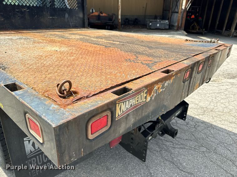 image for item EH6659 2005 Ford F550 Super Duty XL dump flatbed truck