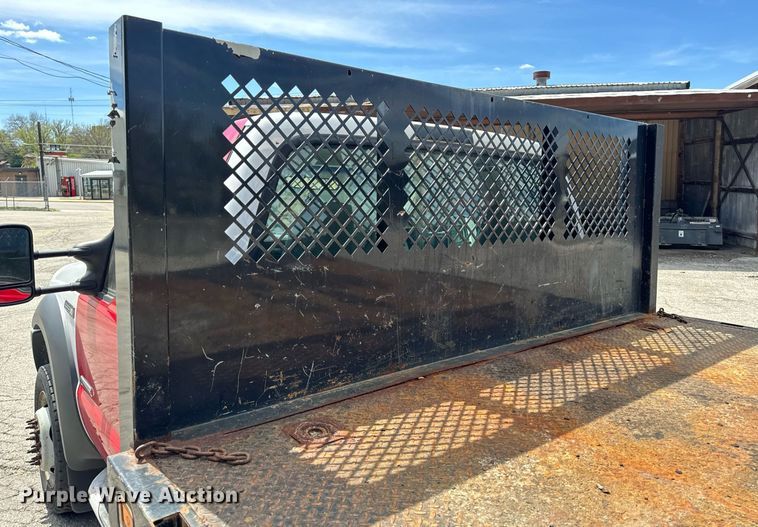 image for item EH6659 2005 Ford F550 Super Duty XL dump flatbed truck