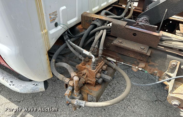 image for item EH6659 2005 Ford F550 Super Duty XL dump flatbed truck