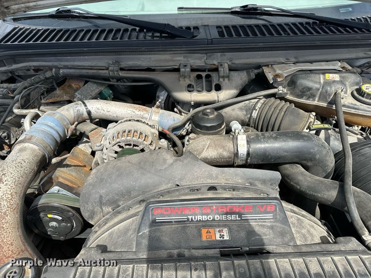 image for item EH6659 2005 Ford F550 Super Duty XL dump flatbed truck