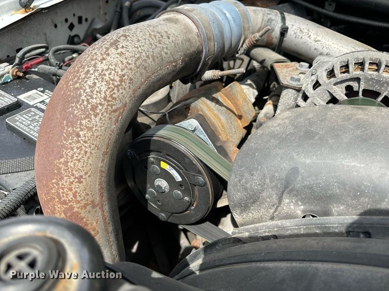 image for item EH6659 2005 Ford F550 Super Duty XL dump flatbed truck