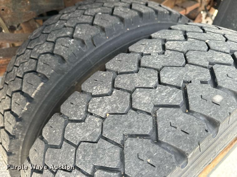 image for item EH6659 2005 Ford F550 Super Duty XL dump flatbed truck