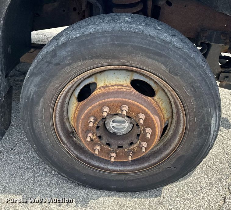 image for item EH6659 2005 Ford F550 Super Duty XL dump flatbed truck