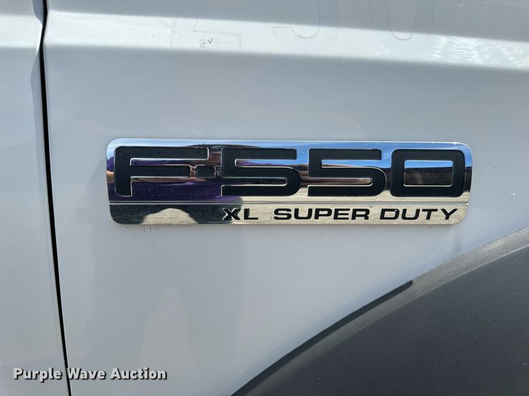 image for item EH6659 2005 Ford F550 Super Duty XL dump flatbed truck