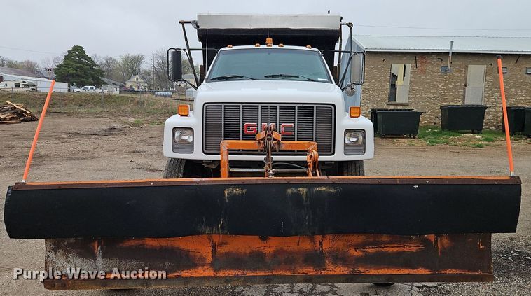 image for item EI3680 1995 GMC TopKick C6500 dump truck