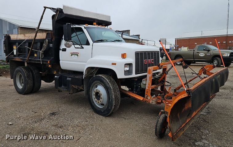 image for item EI3680 1995 GMC TopKick C6500 dump truck