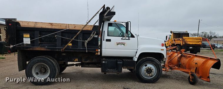 image for item EI3680 1995 GMC TopKick C6500 dump truck