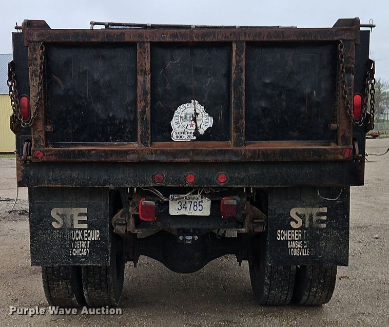 image for item EI3680 1995 GMC TopKick C6500 dump truck