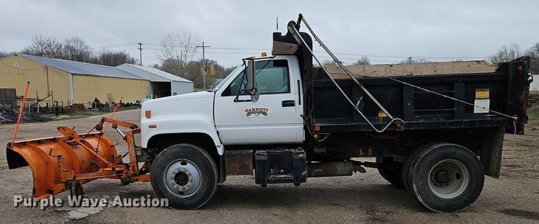 image for item EI3680 1995 GMC TopKick C6500 dump truck