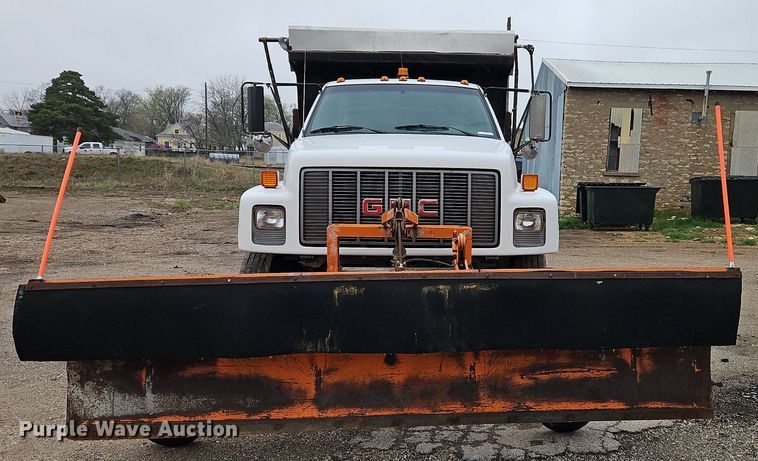 image for item EI3680 1995 GMC TopKick C6500 dump truck