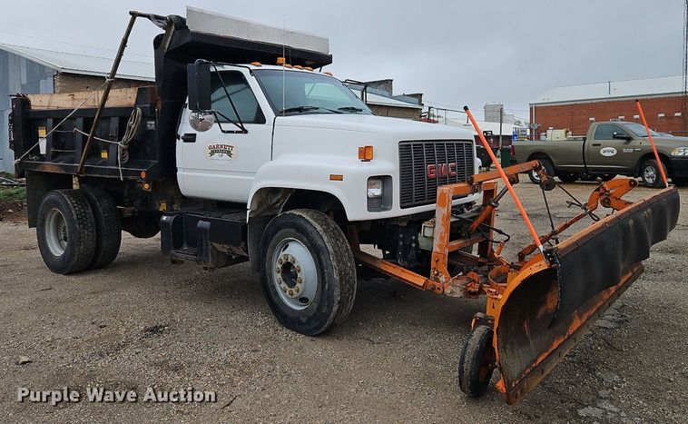 image for item EI3680 1995 GMC TopKick C6500 dump truck