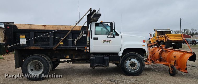 image for item EI3680 1995 GMC TopKick C6500 dump truck