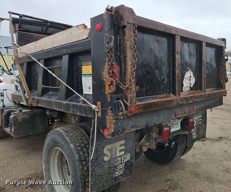 image for item EI3680 1995 GMC TopKick C6500 dump truck