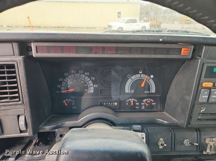 image for item EI3680 1995 GMC TopKick C6500 dump truck