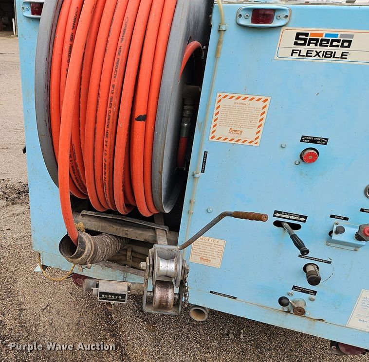 image for item EI3681 1991 Sreco Flexible HV2060TR/L sewer jetter trailer