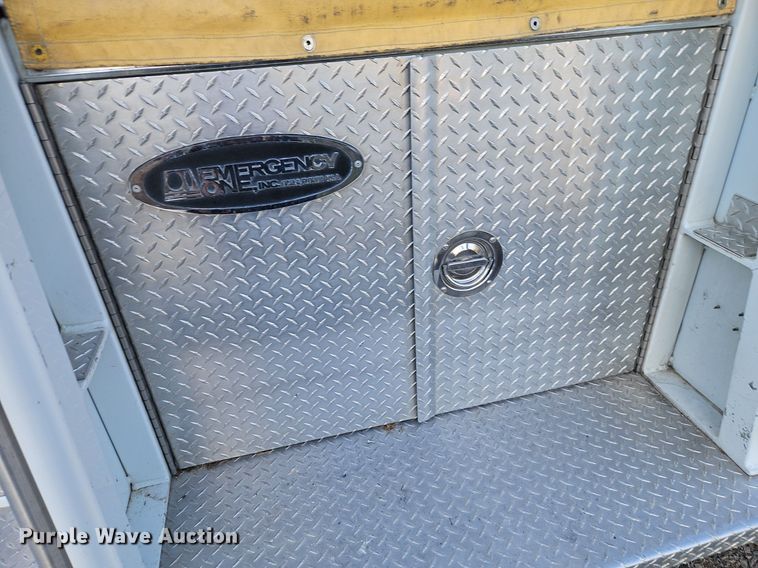 image for item EI3699 1982 GMC High Sierra 3500 pumper fire truck