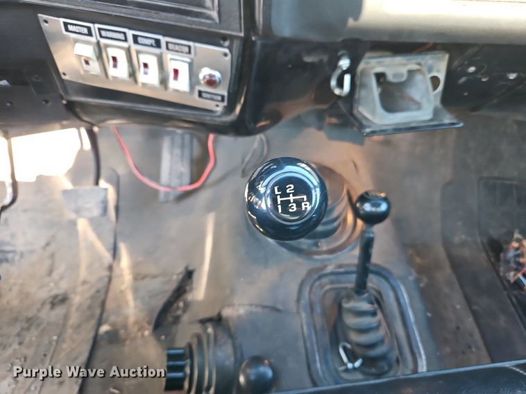 image for item EI3699 1982 GMC High Sierra 3500 pumper fire truck