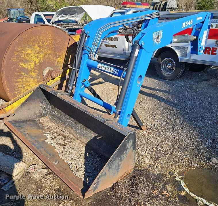 image for item EI3700 Bush Hog M546 quick attach loader and bucket