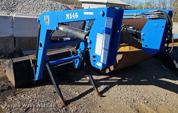 image for item EI3700 Bush Hog M546 quick attach loader and bucket