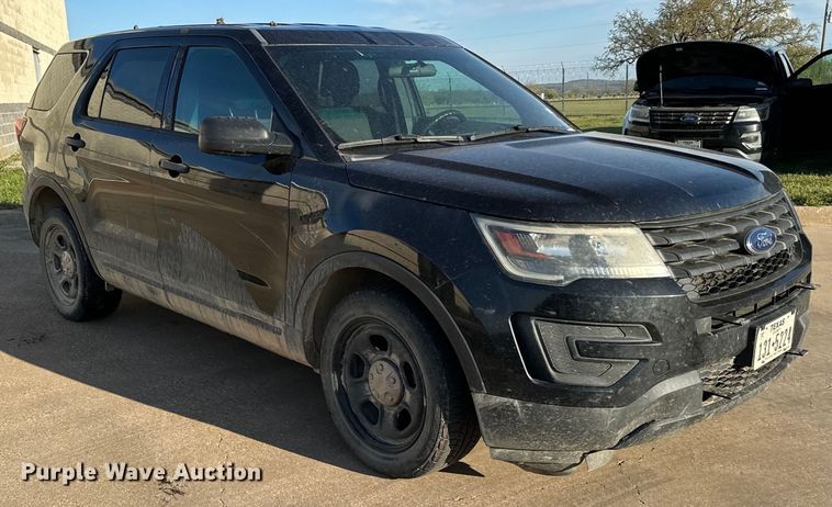 image for item EJ0364 2017 Ford Explorer Police Interceptor SUV