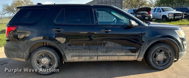 image for item EJ0364 2017 Ford Explorer Police Interceptor SUV