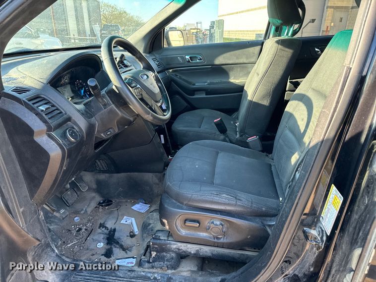 image for item EJ0364 2017 Ford Explorer Police Interceptor SUV