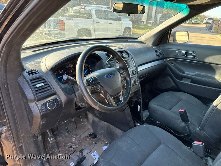 image for item EJ0364 2017 Ford Explorer Police Interceptor SUV