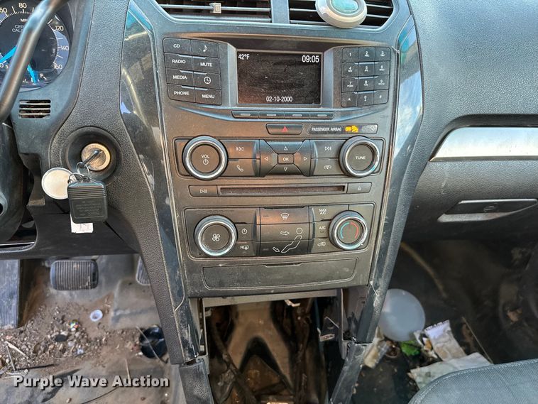 image for item EJ0364 2017 Ford Explorer Police Interceptor SUV