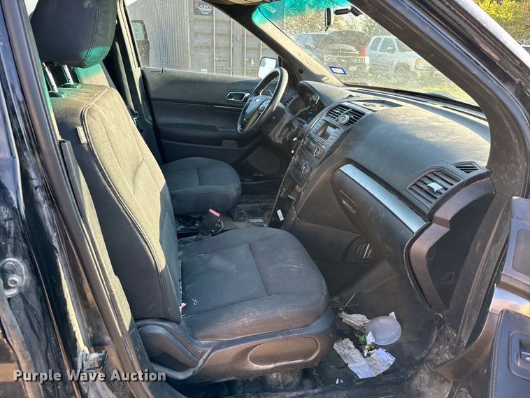 image for item EJ0364 2017 Ford Explorer Police Interceptor SUV