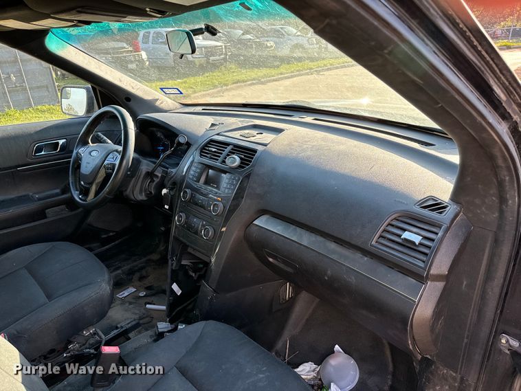 image for item EJ0364 2017 Ford Explorer Police Interceptor SUV