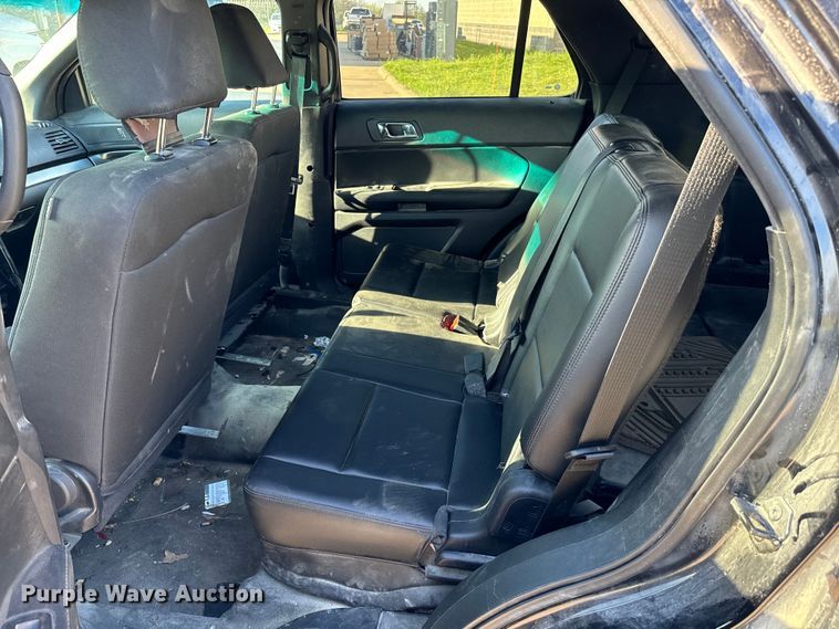 image for item EJ0364 2017 Ford Explorer Police Interceptor SUV