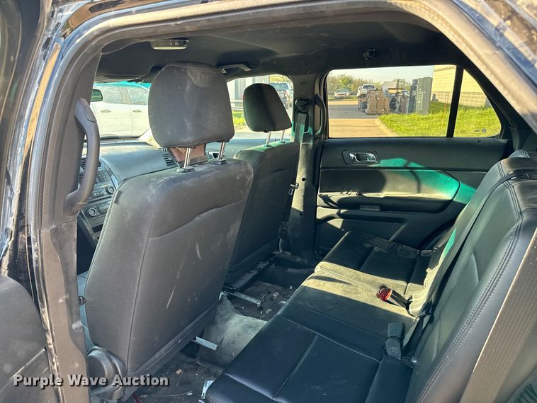 image for item EJ0364 2017 Ford Explorer Police Interceptor SUV