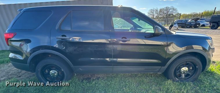image for item EJ0365 2016 Ford Explorer Police interceptor SUV