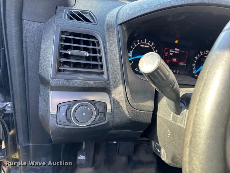 image for item EJ0365 2016 Ford Explorer Police interceptor SUV