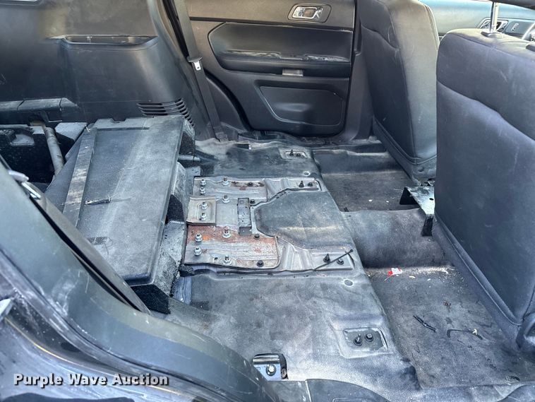 image for item EJ0365 2016 Ford Explorer Police interceptor SUV