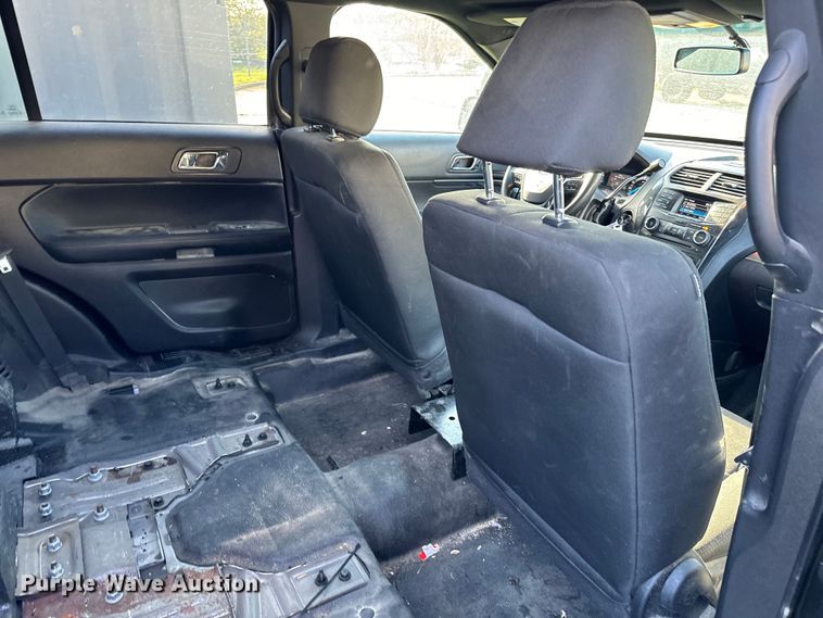 image for item EJ0365 2016 Ford Explorer Police interceptor SUV