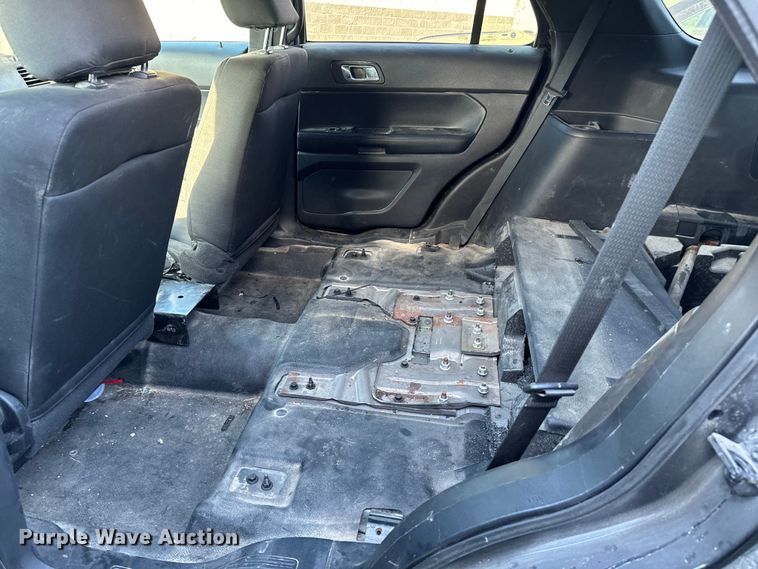 image for item EJ0365 2016 Ford Explorer Police interceptor SUV