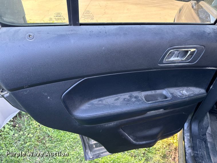 image for item EJ0365 2016 Ford Explorer Police interceptor SUV