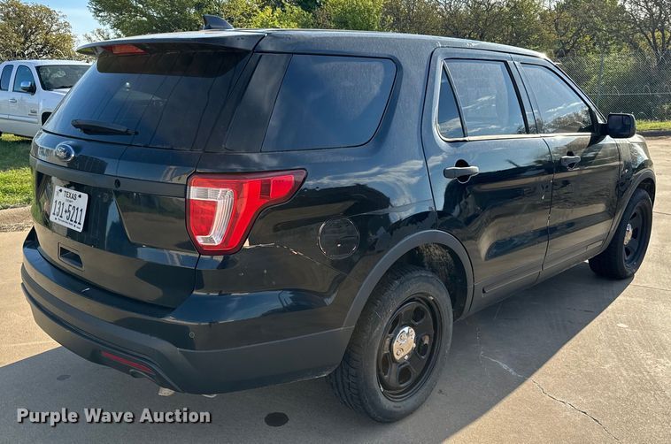 image for item EJ0366 2016 Ford  Explorer Police Interceptor SUV